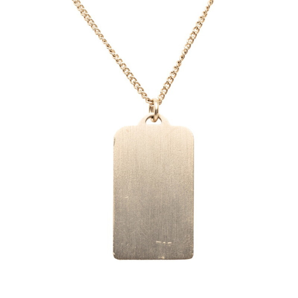 CHANEL Gold Logo Necklace - Picture 3 of 6